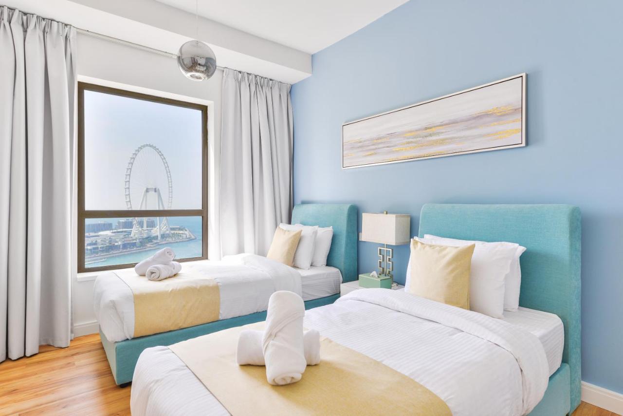 Luxury Jbr - Full Sea View - Free 5* Beach Resorts Access Dubai Exterior photo