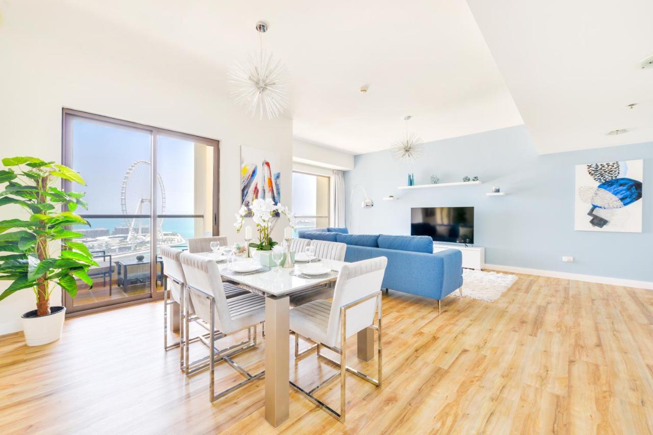 Luxury Jbr - Full Sea View - Free 5* Beach Resorts Access Dubai Exterior photo