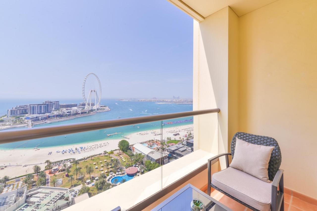 Luxury Jbr - Full Sea View - Free 5* Beach Resorts Access Dubai Exterior photo