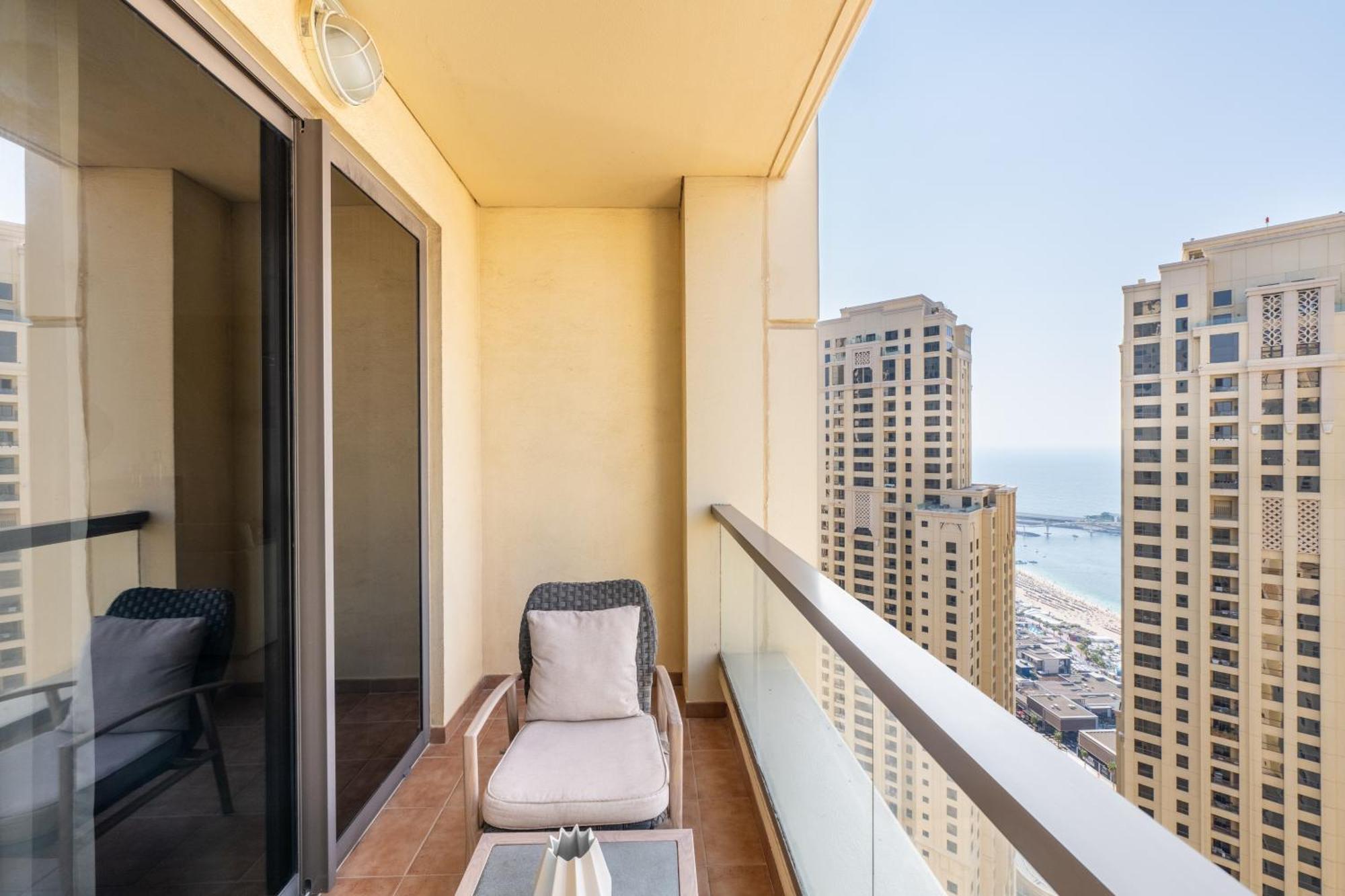 Luxury Jbr - Full Sea View - Free 5* Beach Resorts Access Dubai Exterior photo