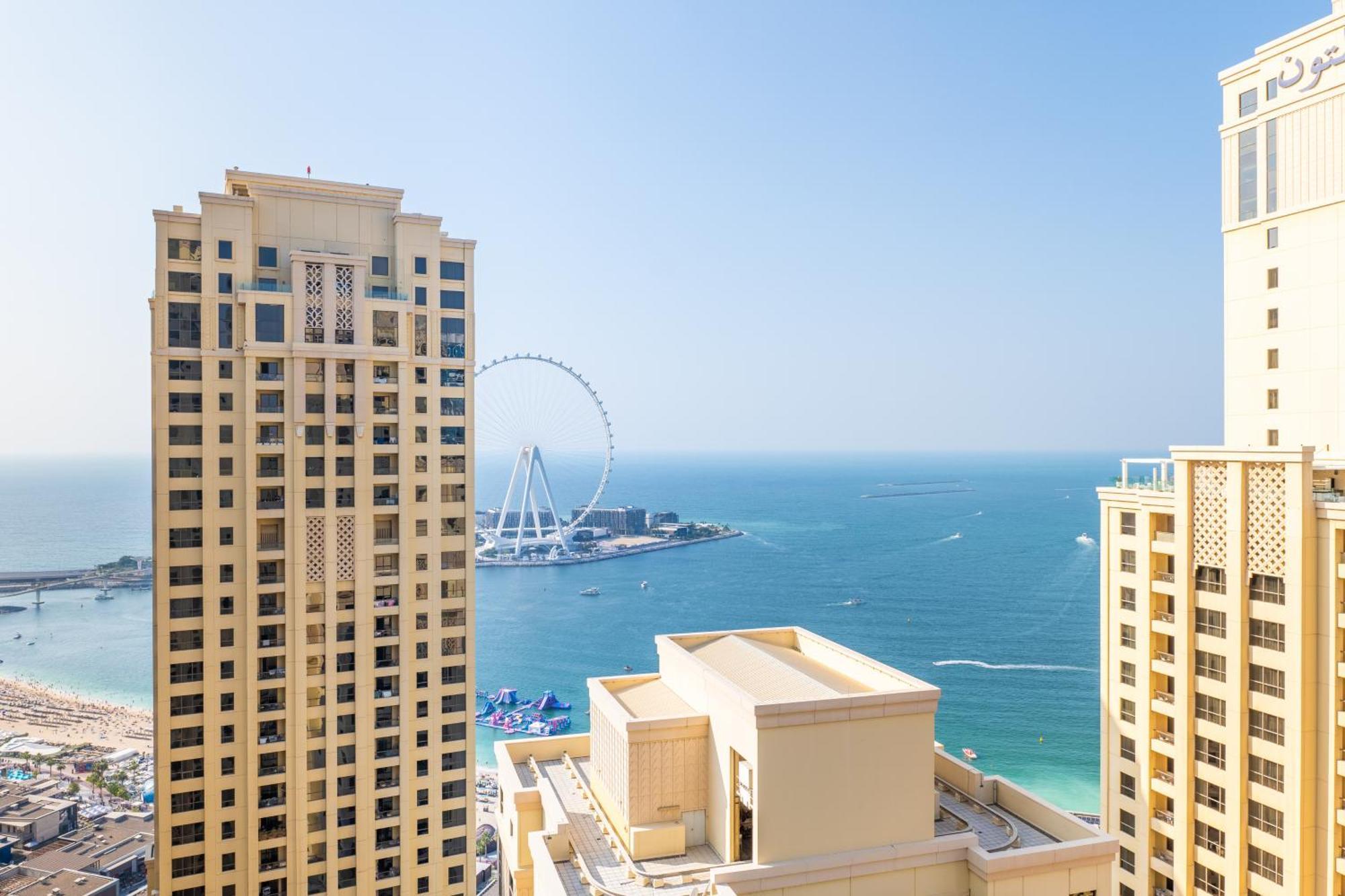 Luxury Jbr - Full Sea View - Free 5* Beach Resorts Access Dubai Exterior photo